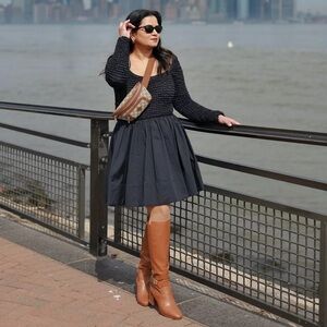 STAUD Cassidy Dress in Black